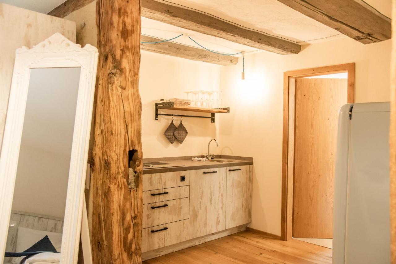 Baumgartners Dreiseithof - Historisch, Modern, Zentral Apartment Bad Krozingen Bagian luar foto